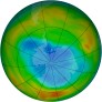 Antarctic Ozone 1986-08-25